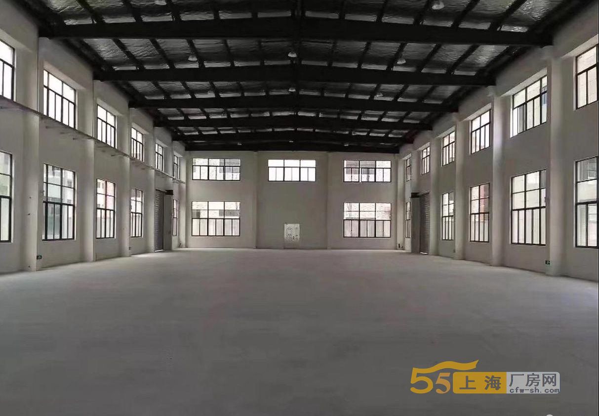青浦6.37亩独门独院一�h二厂房层高8米绿证50年可办环评
